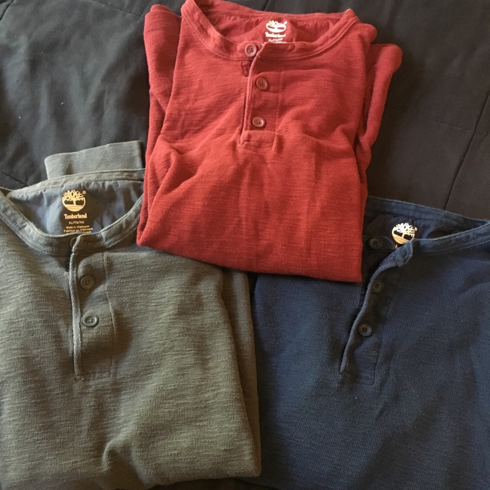 Timberland Henley Shirt Bundle